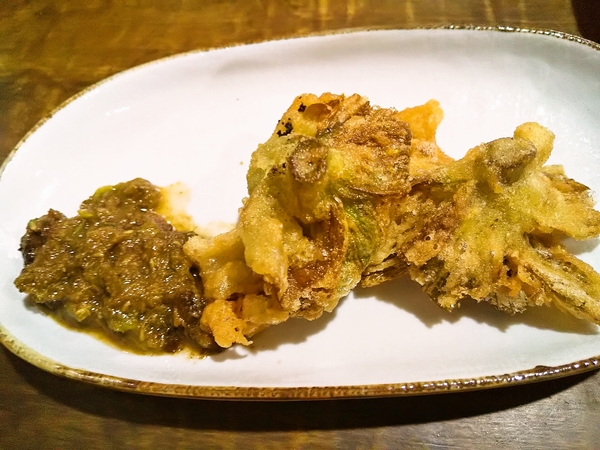 ふきのとう味噌と天麩羅