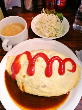 デリスのオムライス