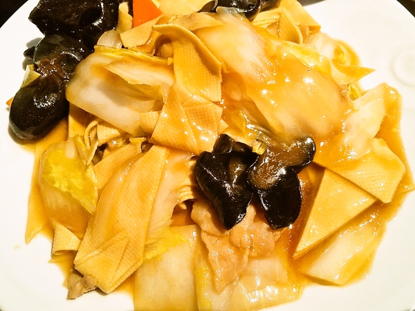 豚肉と干豆腐炒め