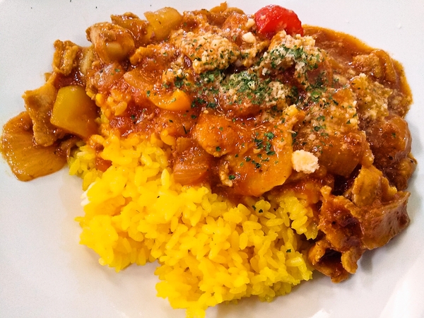 ゴロゴロミートソースプレート