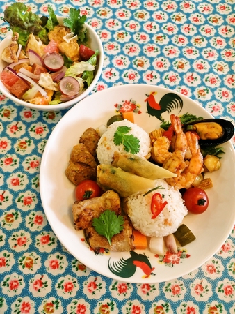 カフェアヤム特製お花見弁当