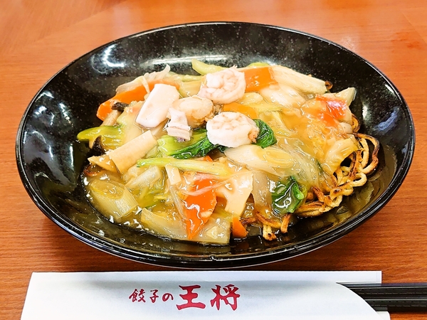 海鮮あんかけ焼きそば