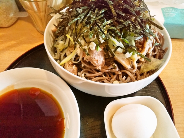 肉南蛮漬そば 大盛