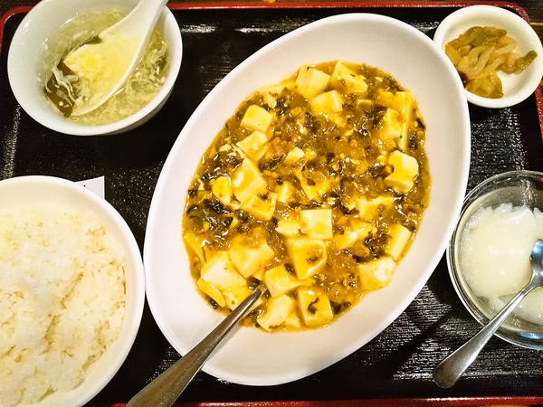 高菜麻婆豆腐？