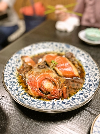 金目鯛の煮付け