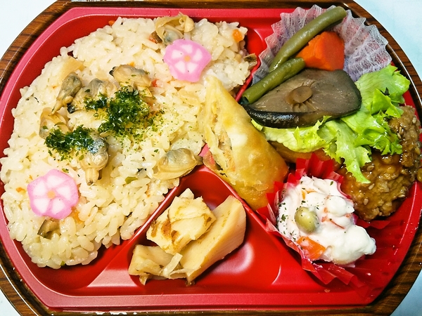 アサリご飯弁当