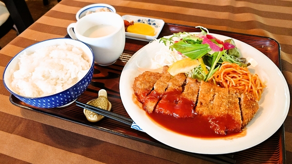 ランチハウス・リリィ＠京都・福知山のトンカツ定食