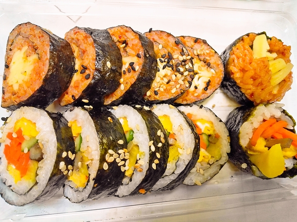 野菜とチーズキンパ