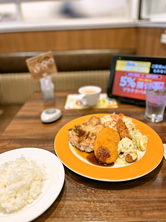 金曜日の日替わりランチ