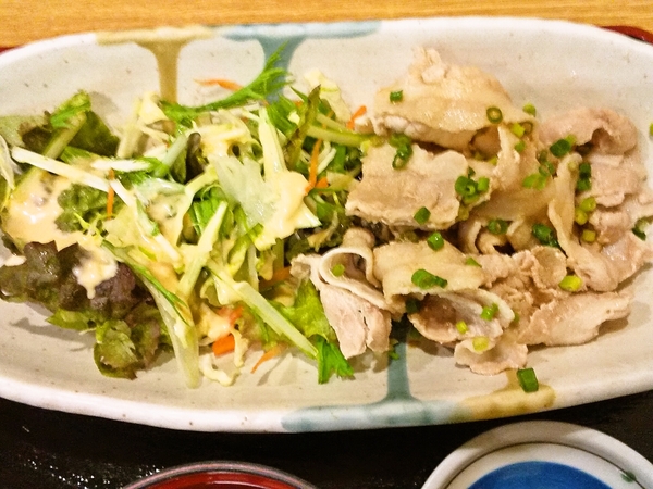 豚しゃぶポン酢