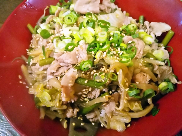 豚肉スタミナ丼
