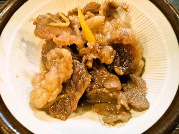 牛肉のしぐれ煮