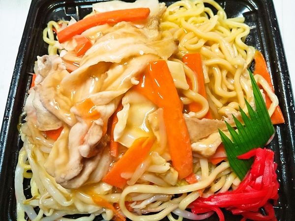 肉あんかけ焼きそば