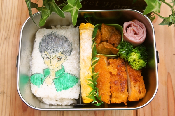 オブアートで高3息子のお弁当！「幽☆遊☆白書　幽助」