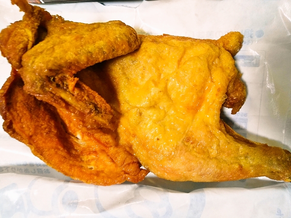 なるとキッチンの半身揚げ