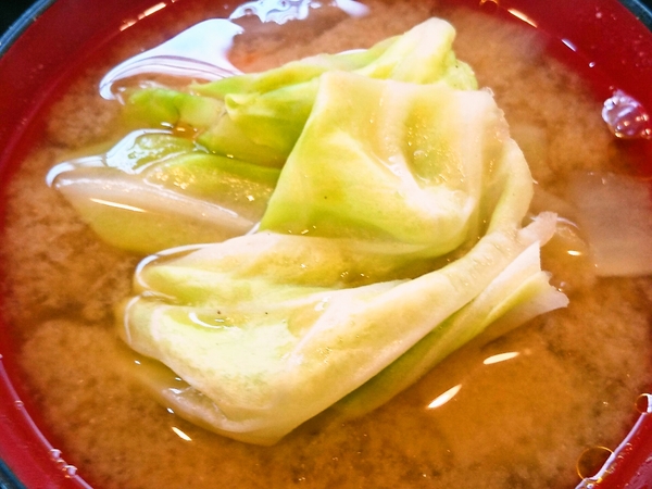野菜の味噌汁