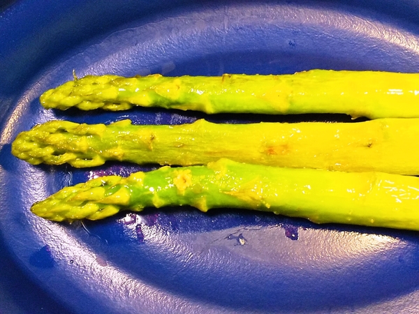 切らずにグリルしてみた