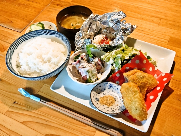 ア陸蒸気＠京都・福知山の日替りランチ