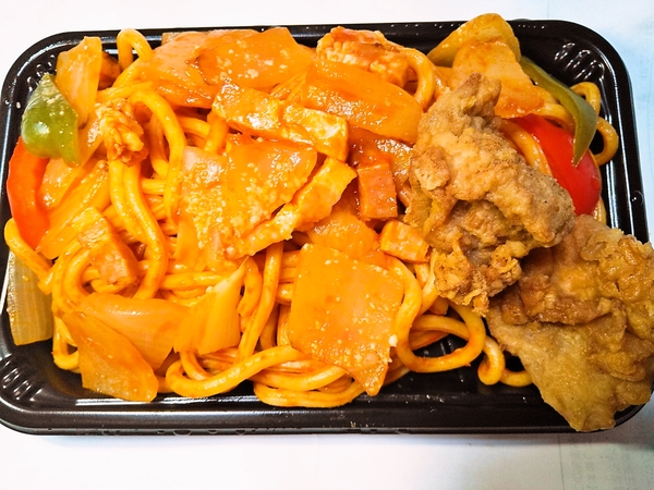 唐揚ナポリタン