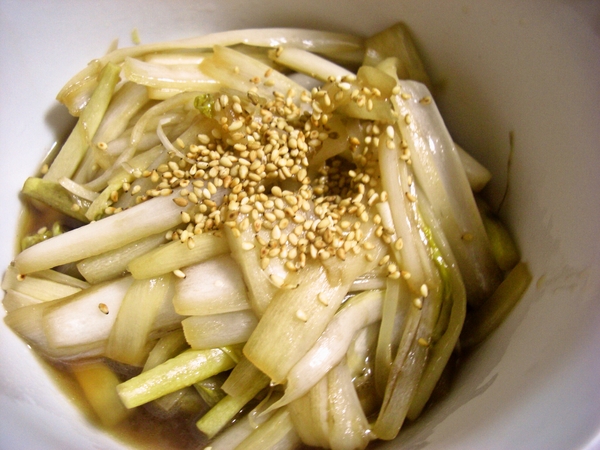 珍しい、根芋のキンピラ。シャキシャキで美味しかった♪