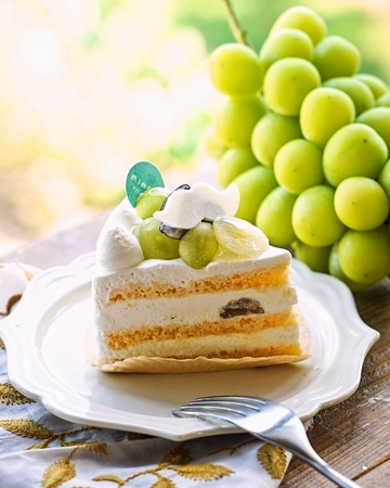 ぶどうショートケーキ