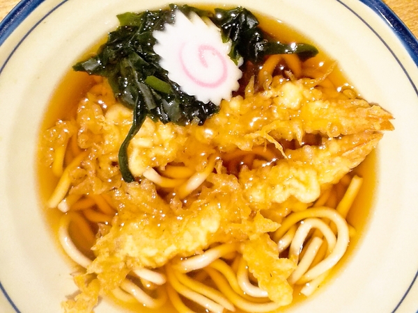 あえて天麩羅うどん